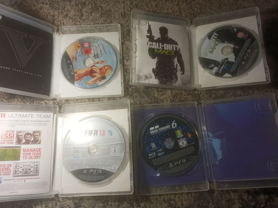 Плейстейшион 3 слим +1тб хдд + диски з іграми