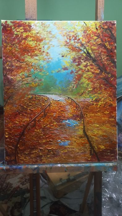 Картина масло холст 40х5 0