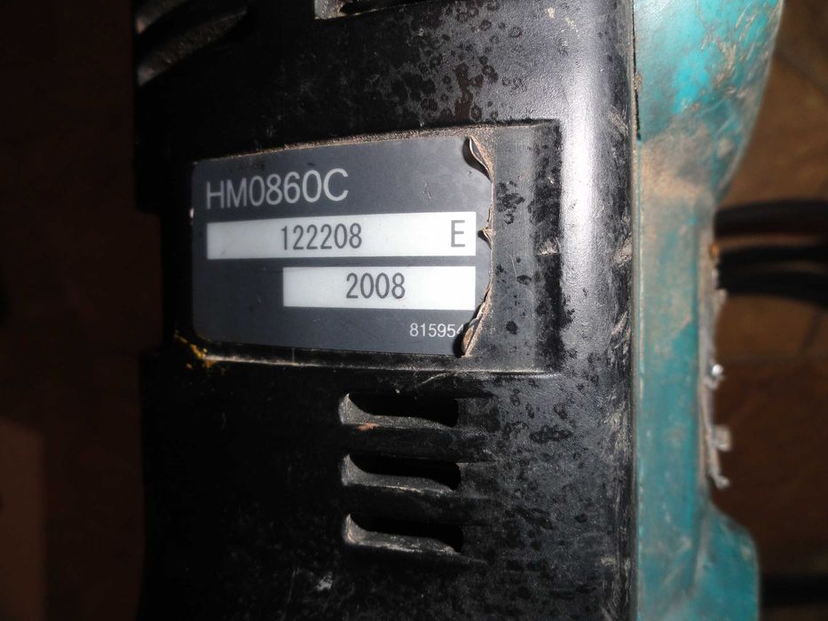 wyburzeniowy młot udarowy makita hm 0860c części