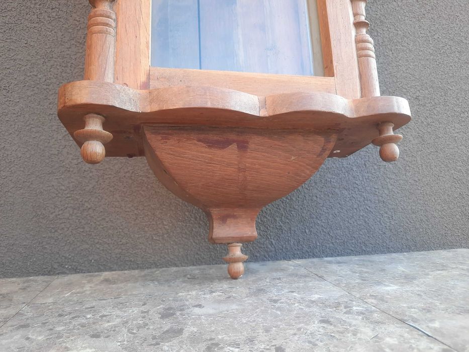 467 Skrzynia obudowa zegara żyłkowego szafka witrynka