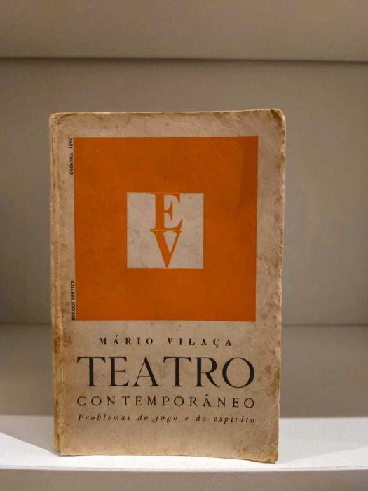 Livro "Teatro Contemporâneo" de Mário Vilaça