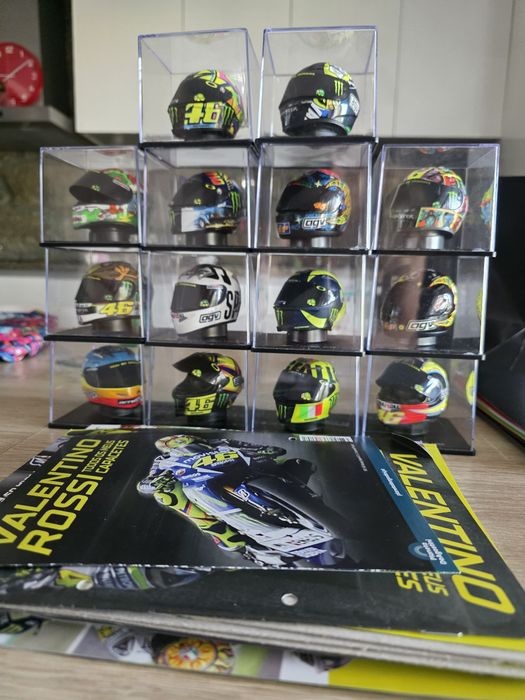 Miniatura capacete Valentino Rossi