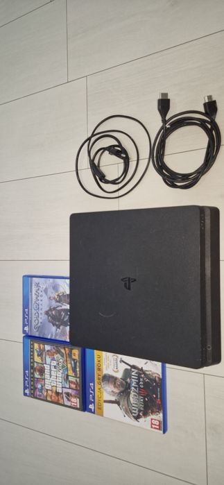 Konsola do gier PlayStation 4 Slim 1TB + 3 gry