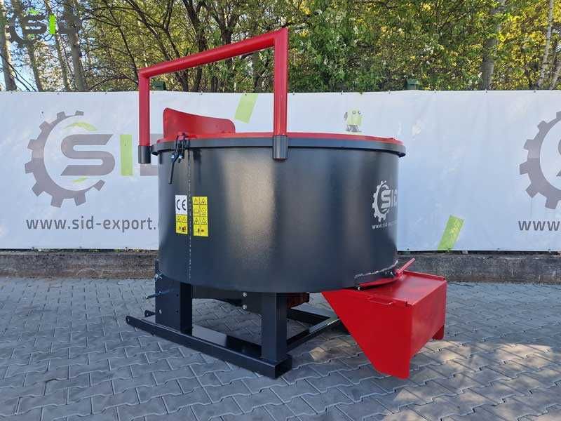 PROMOCJA! Mieszalnik do betonu bębnowy, betoniarka 1200 L WOM [MBB3] SID RATY 0%