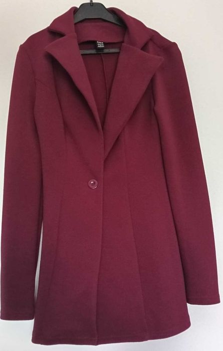 Blazer / Casaco Comprido Bordeaux novo