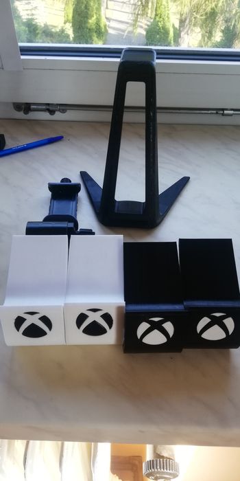 Zestaw stojaków xbox + słuchawki