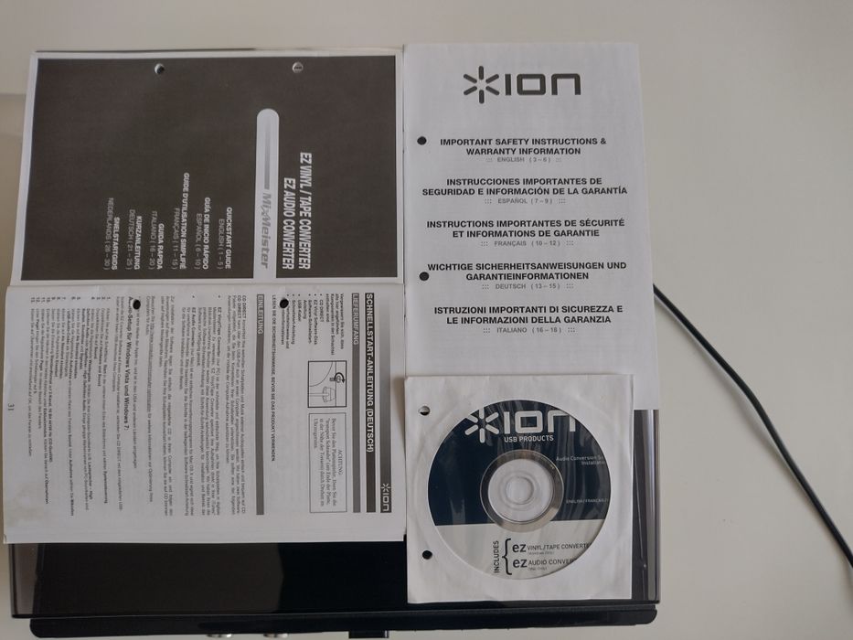 Sprzedam.Gramofon ION CD Direct.