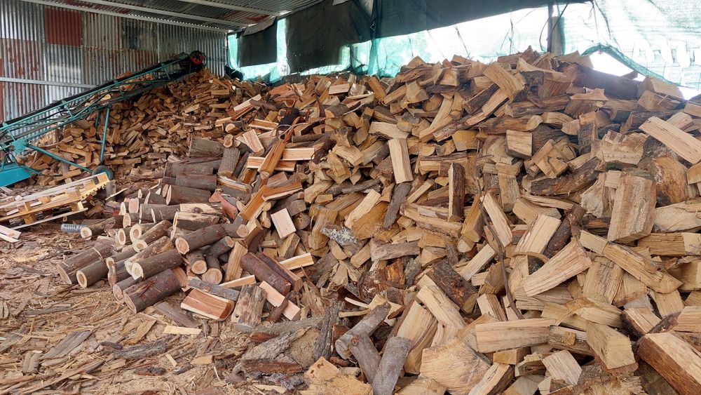 Lenha para aquecimento