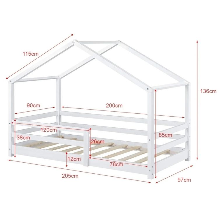 Cama casinha com colchão (DESCIDA DE PREÇO]