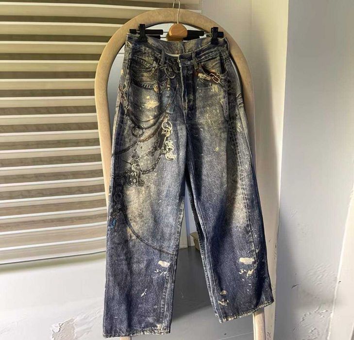 В наявності | Штани Acne Studios jeans джинси rap baggy