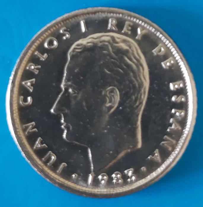 10 Pesetas de 1983, Espanha, Rei Juan Carlos I,