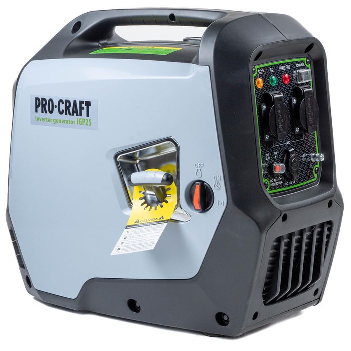 Інверторний бензиновий генератор 2кВт.  Procraft IGP25