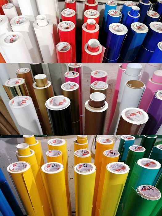 Пленка самоклейка Оракал. Много цветов + золото и хром. Недорого