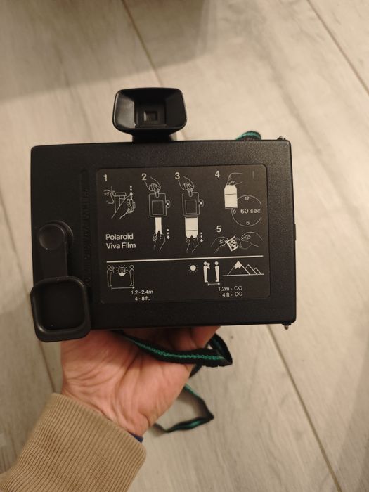 máquina fotográfica instantânea Polaroid 1985