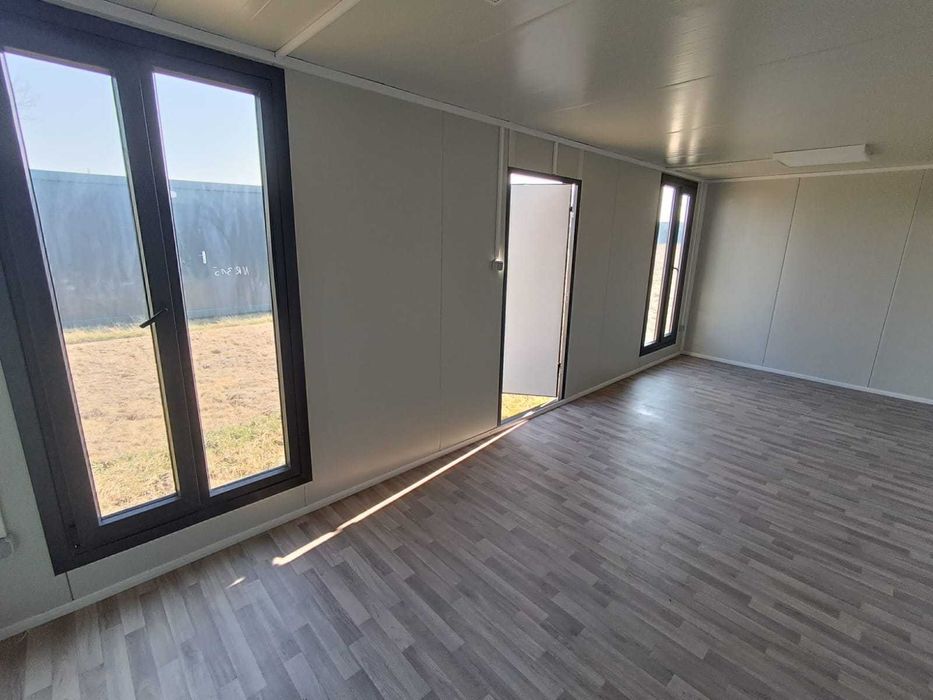 Kontener  biurowy, socjalny antracytowy 7m x 3m !! OD RĘKI