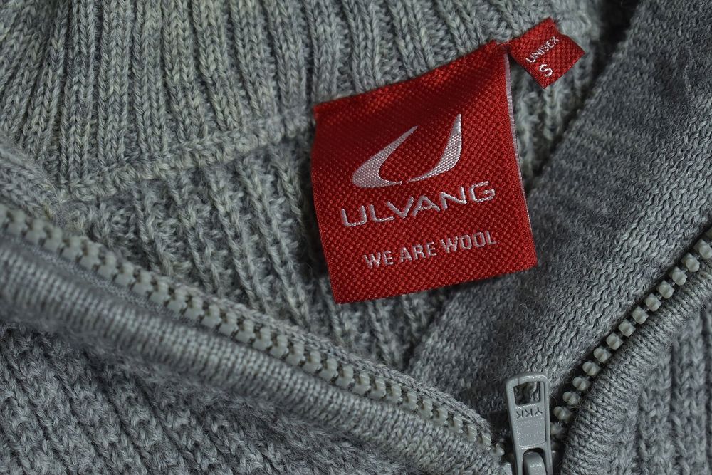 Ulvang Męski Wełniany Sweter Trekkingowy Zipneck S