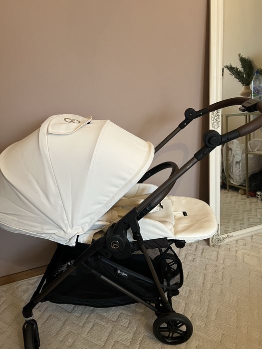 Прогулянкова коляска Cybex Melio Cotton White 2024