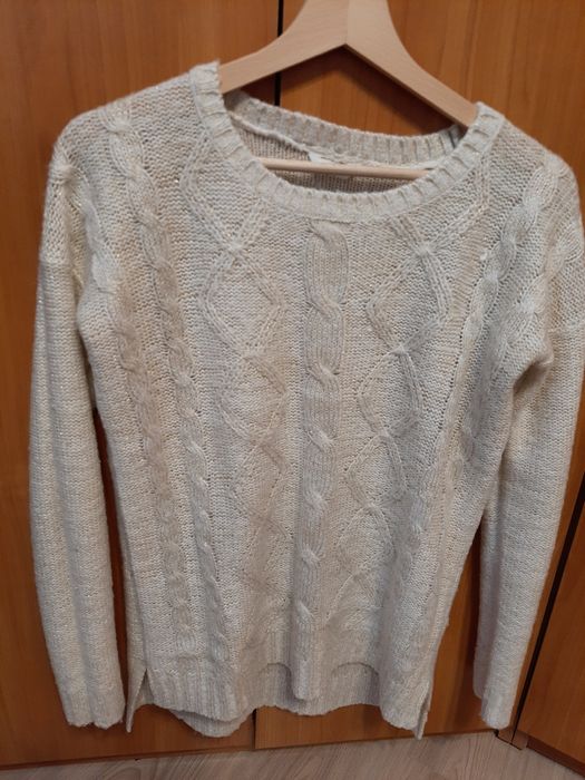 Sweter beżowy  S