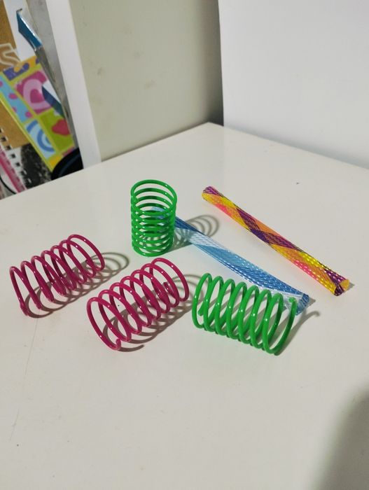 Zabawki dla kota sprężynki