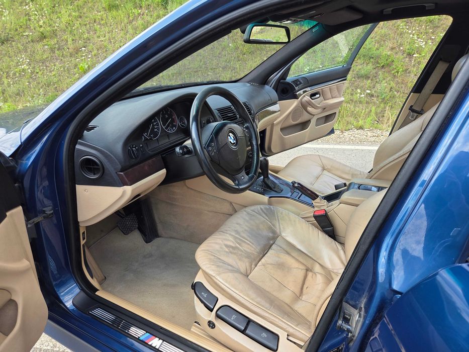 BMW Seria 5 E39 2.5 M57 525d kombi jasna skóra multimedia