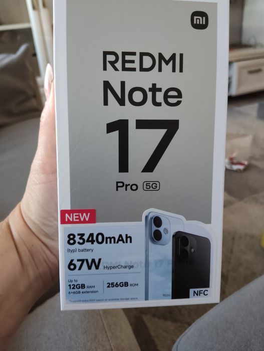Xiaomi redmi note 17pro 5g