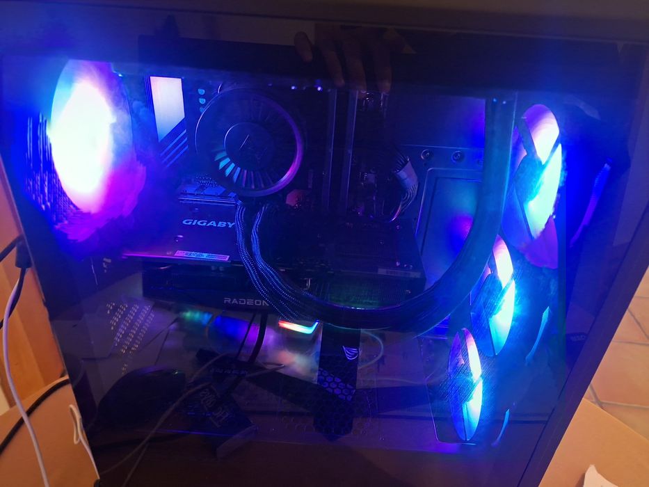 Pc gamer desktop completo ryzen 7 9700X 8-core 32GB RAM