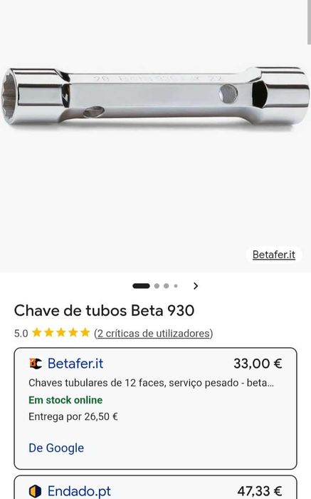 Chave de tubos Beta 930