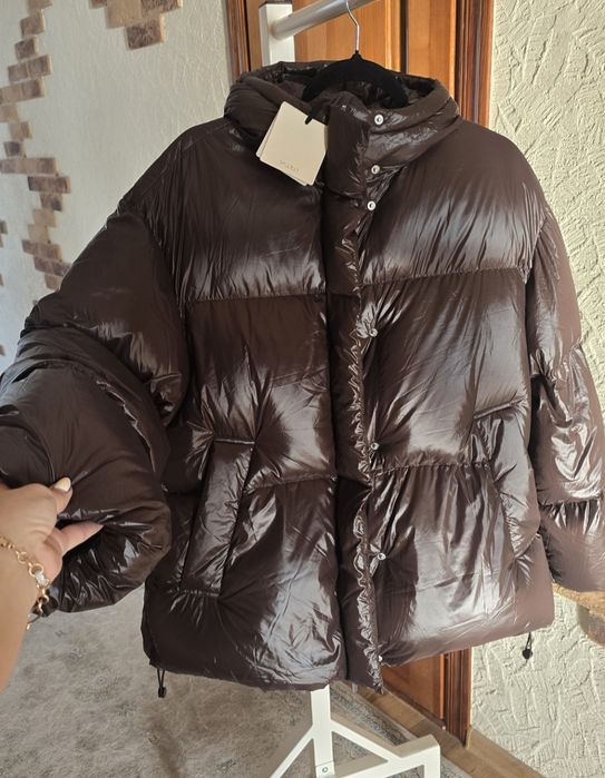 Пуховик VIKOLO  Шоколад в НАЯВНОСТІ S