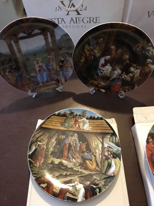 Pratos colecao exclusiva vista alegre