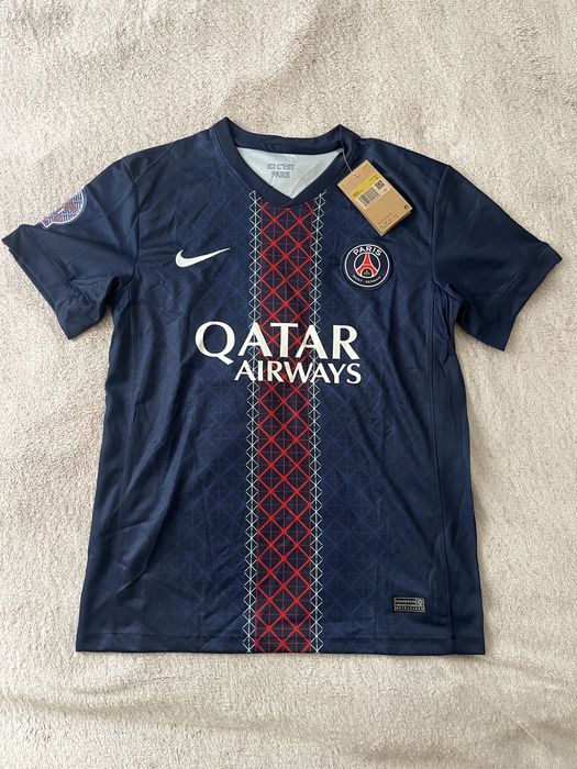 Koszulka PSG 25/26 domowa #14 Desire Doue ligue 1 S