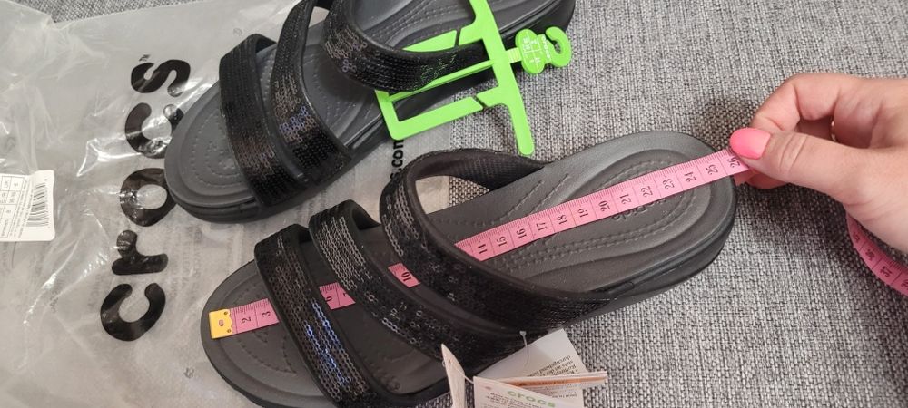 Crocs 7, 8, w8, crocs 38, жіночі крокси чорні Оригінал
