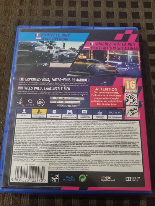 Jogo ps4 Need for Speed  - NFS