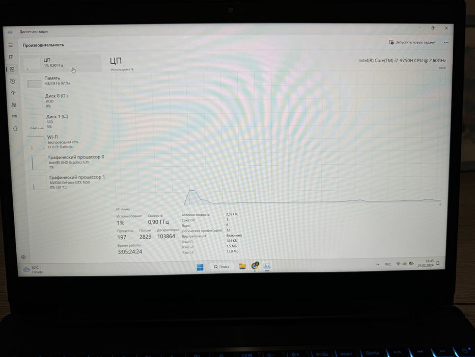 Ноутбук Lenovo ideapad L340-15IRH Gaming Black (81LK00DKRA)