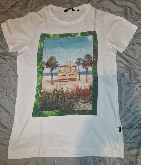 3 t-shirty CROPP rozmiar S