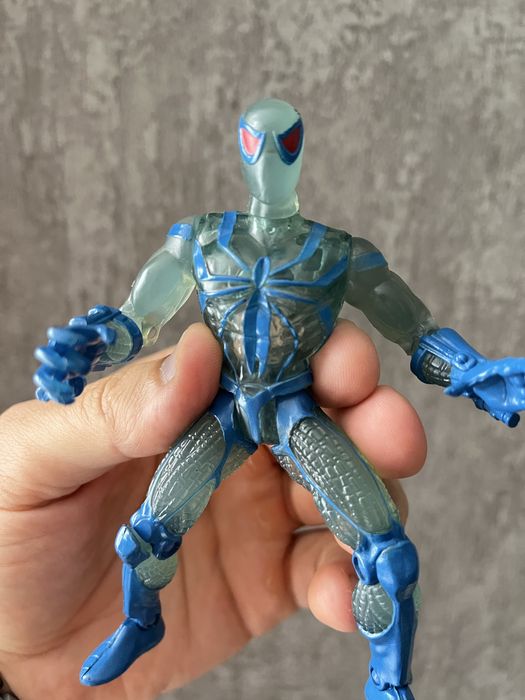 Винтажная фигурка Spider-Man (Sea Battle) Web Splashers ToyBiz 1996 год