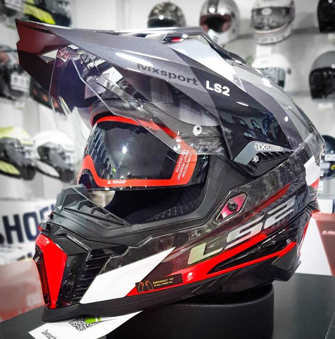 Capacete NOVO LS2 MX701 Explorer Carbon Frontier (30% DESCONTO) Em M e L