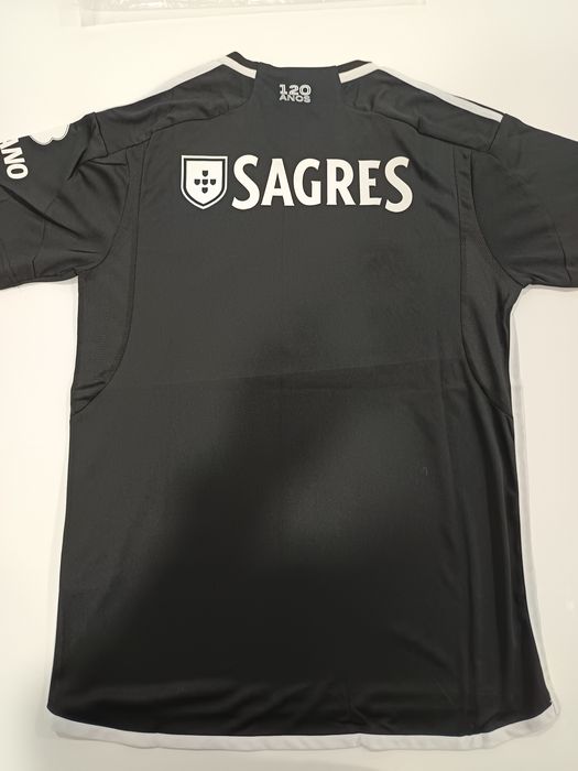 Camisola alternativa Benfica preta tam M