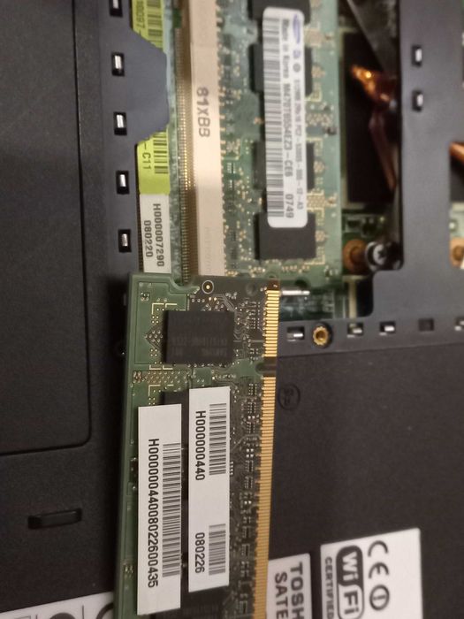 Pamięć do laptopa PC-2 2x 512MB