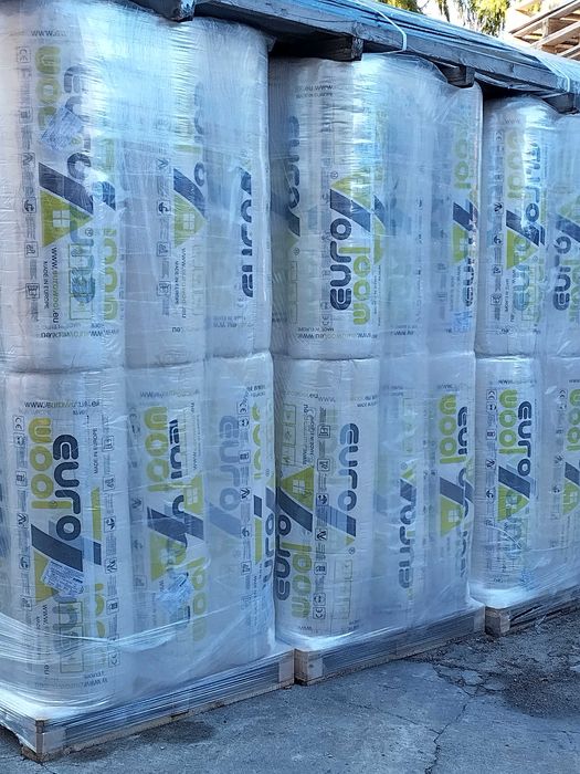 Wełna mineralna mata Eurowool M-17 Euro Mata grubość 20 cm 0,035