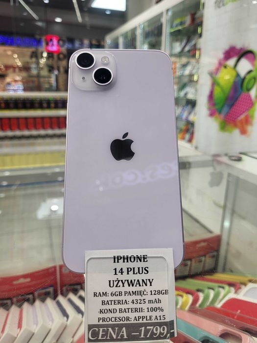 Iphone 14 Plus 128GB Bat 100% Telakces Felicity *Raty 0%