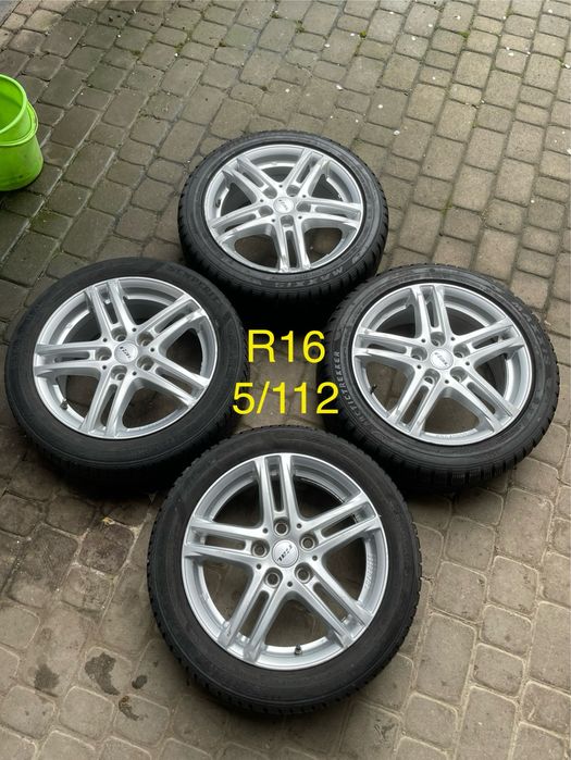 Колеса диски резина r16 5/112 rial шини зима 195/50 maxxis