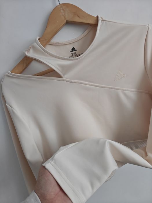 Adidas bluzka długi rękaw bluza damska XL