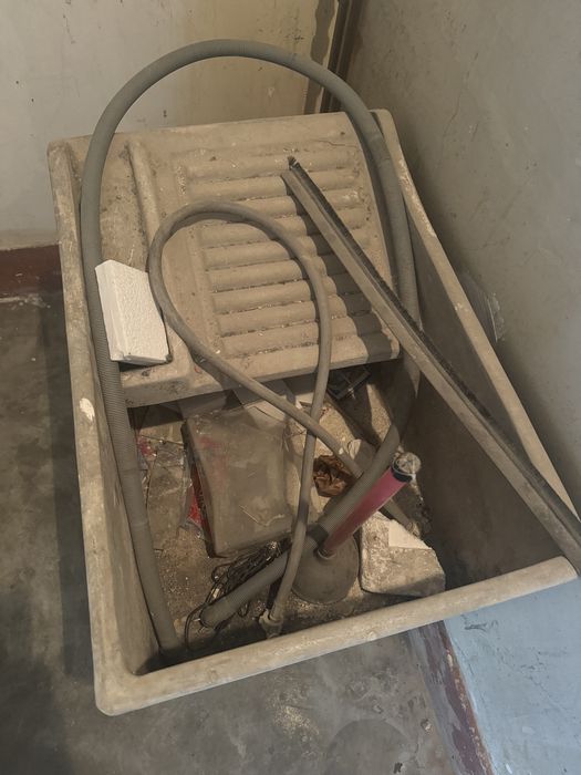 Tanque de para lavar roupa à mão