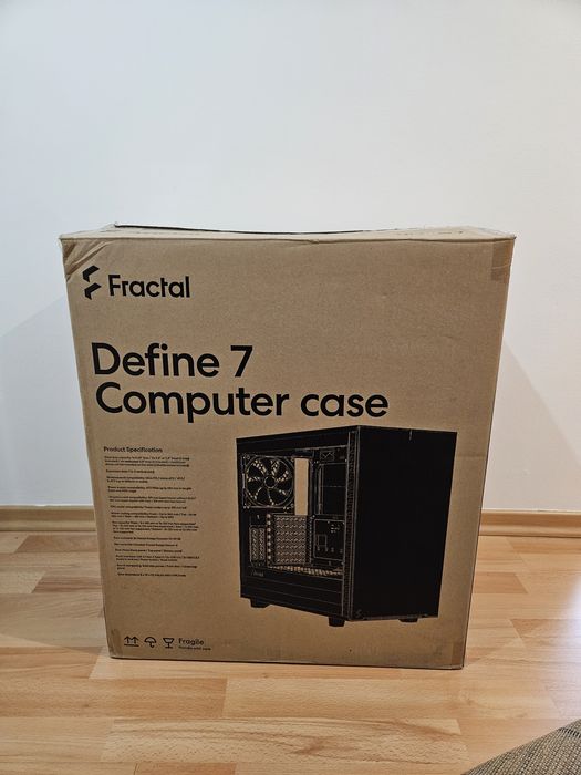 Caixa Extended-ATX Fractal Design Define 7 Preta