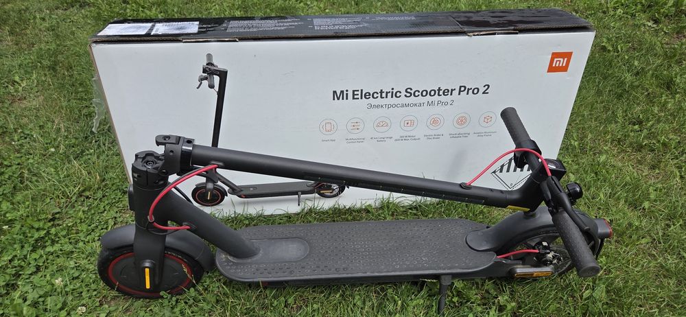 Xiaomi Mi Electric Scooter Pro 2 — Майже без пробігу (286 км, 8 циклів), повний комплект