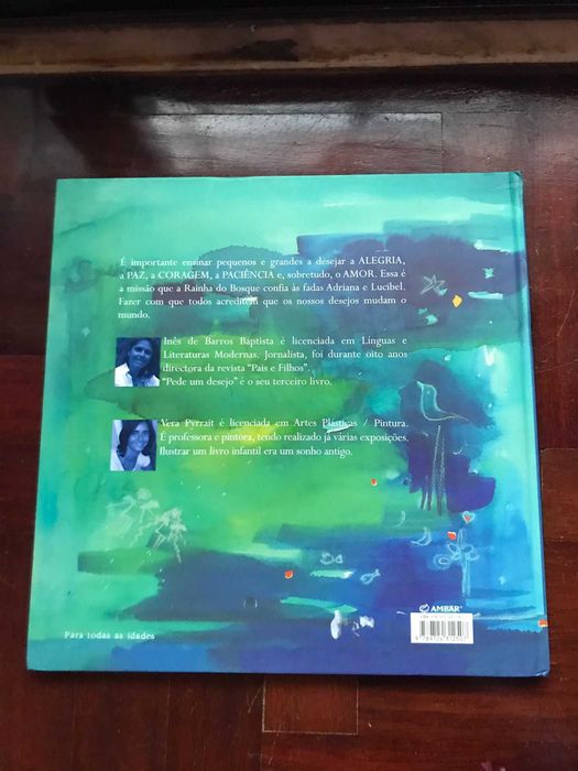 Livro "Pede um Desejo" de Inês de Barros Baptista