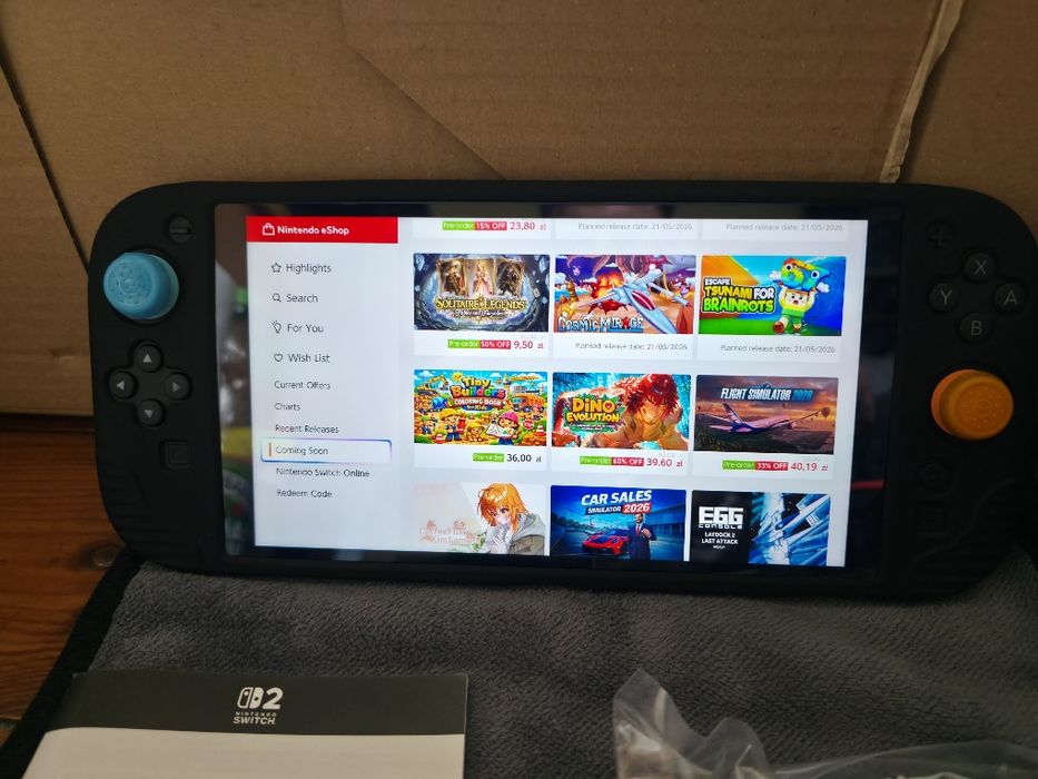 Nintendo Switch 2 | Gwarancja PL | Zestaw | Dodatki