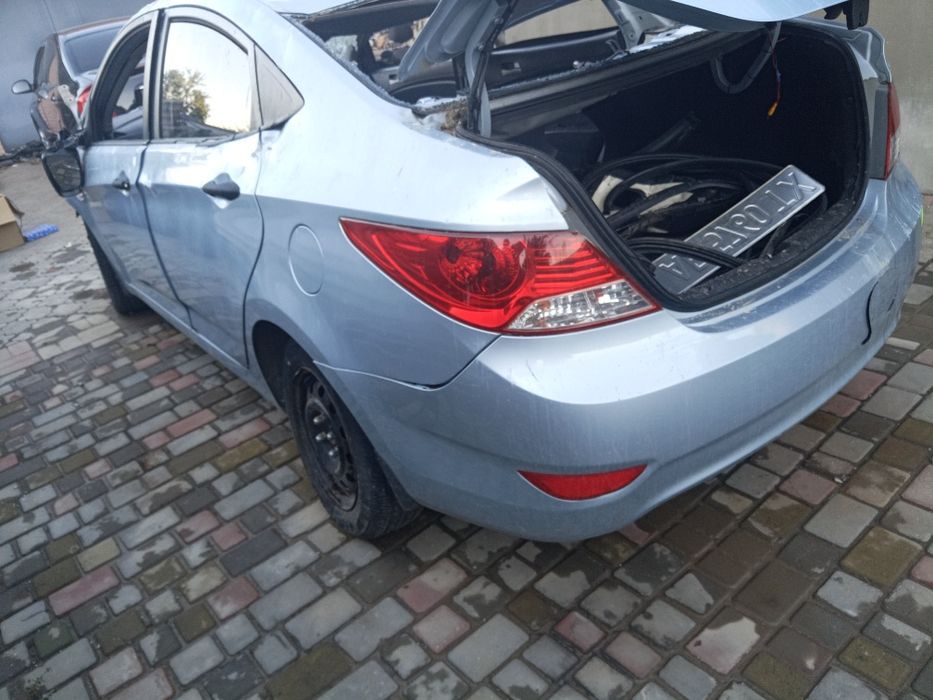 Разборка хюндай акцент, Hyundai accent 2011-2016