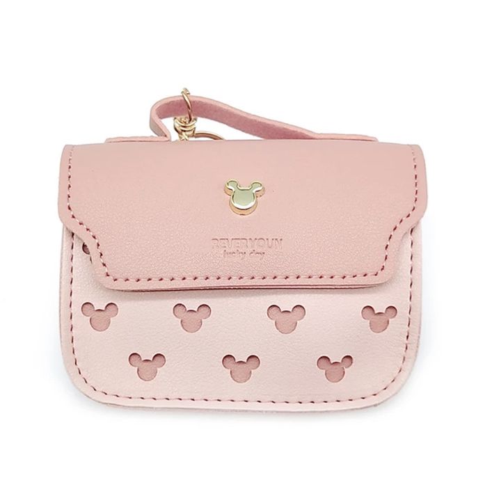 Mini carteira de mao Porta-chaves Mickey