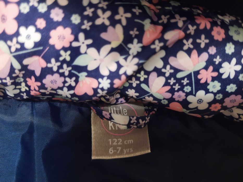 Kamizelka, bezrękawnik dla dziewczynki 122